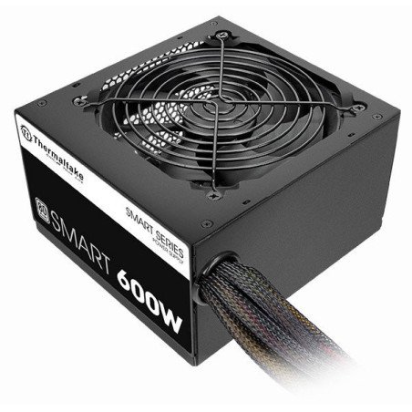 Fuente de Poder ThermalTake Smart 600w - 600 W, Negro