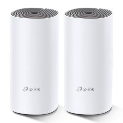 KIT Sistema MESH Wifi TP-Link Deco E4(2-Pack) - 2.4 / 5 GHz, 2, 2, 1200 Mbps, Color blanco