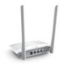 ROUTER N 300MBPS TP-Link TL-WR820N - 300 Mbit/s, 2, 4 GHz, 2, 4 GHz, Externo, 2, Blanco