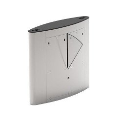 Puerta de cortesía tipo flap bidireccional, 25 a 40 personas por minut
