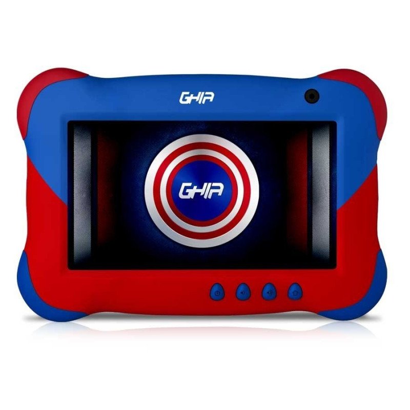 Tablet Ghia 7 Kids, A133 Quadcore, 1GB RAM, 16GB, 2cam, wifi, bluetooth, 2500mah, Android 11 go, azul