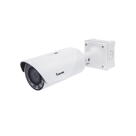 Cámara IP bullet exterior 8 megapixeles, 4k, lente varifocal 3.9-10mm, Smart IR ii 50m, WDR pro, Smart vca incluido, Smart strea