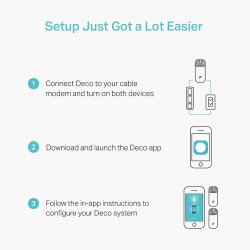 Sistema Wifi TP-Link Deco M4(2-Pack) - Color blanco, 867 Mbit/s