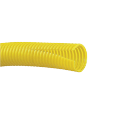 Tubo corrugado abierto para protección de cables, 1.50in (38.1 mm) de diámetro, 152.4 m de largo, color amarillo