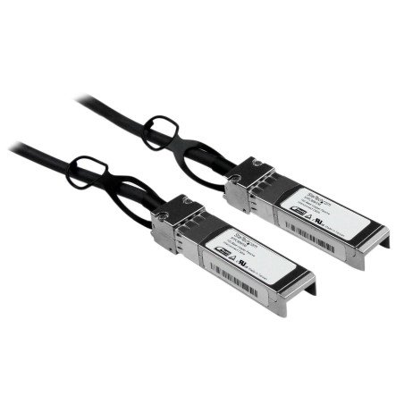 Cable de red StarTech.com - 1 m, SFP+, SFP+, Macho/Macho, Negro