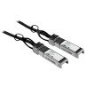 Cable de red StarTech.com - 1 m, SFP+, SFP+, Macho/Macho, Negro