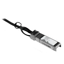 Cable de red StarTech.com - 1 m, SFP+, SFP+, Macho/Macho, Negro