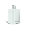 Cargador para pared. Vorago AU-350-WH blanco. Quick charge, cargador de pared, blanco. Quick charge 3.0a pd 20w USB a y tipo c b