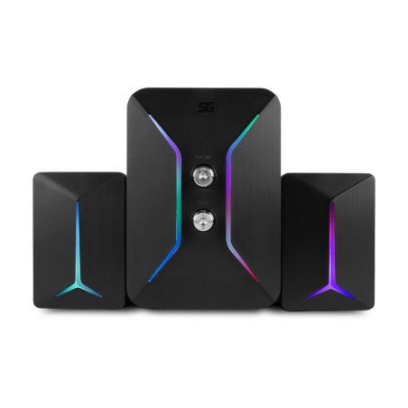Bocinas Vorago SPK-250 2.1, USB, 3.5mm RGB