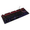 Teclado compacto para juegos vortred v-930105 -