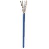 Bobina de cable RJ45 Intellinet Cat 5e CCA sólida 24 AWG color azul 305 m