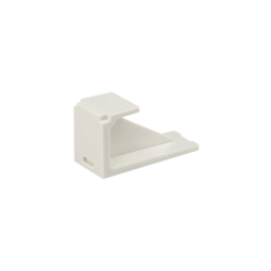 Módulo de tapa ciega (inserto ciego), mini-com, color blanco