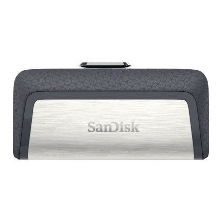 Memoria USB 3.0 Dual Tipo C 128GB SanDisk SDDDC2-128G-G46 - Gris, 128 GB, USB 3.0, 150 MB/s
