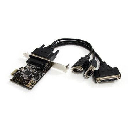 Tarjeta Adaptadora PCI Express StarTech.com PEX2S1P553B - PCIe, Paralelo, De serie, 0, 250 Mbit/s