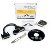 Tarjeta Adaptadora PCI Express StarTech.com PEX2S1P553B - PCIe, Paralelo, De serie, 0, 250 Mbit/s