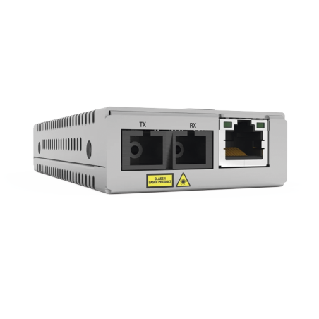 Convertidor de medios TAA (federal) 10, 100TX - 100fx, SC multimodo, multiregion PSU