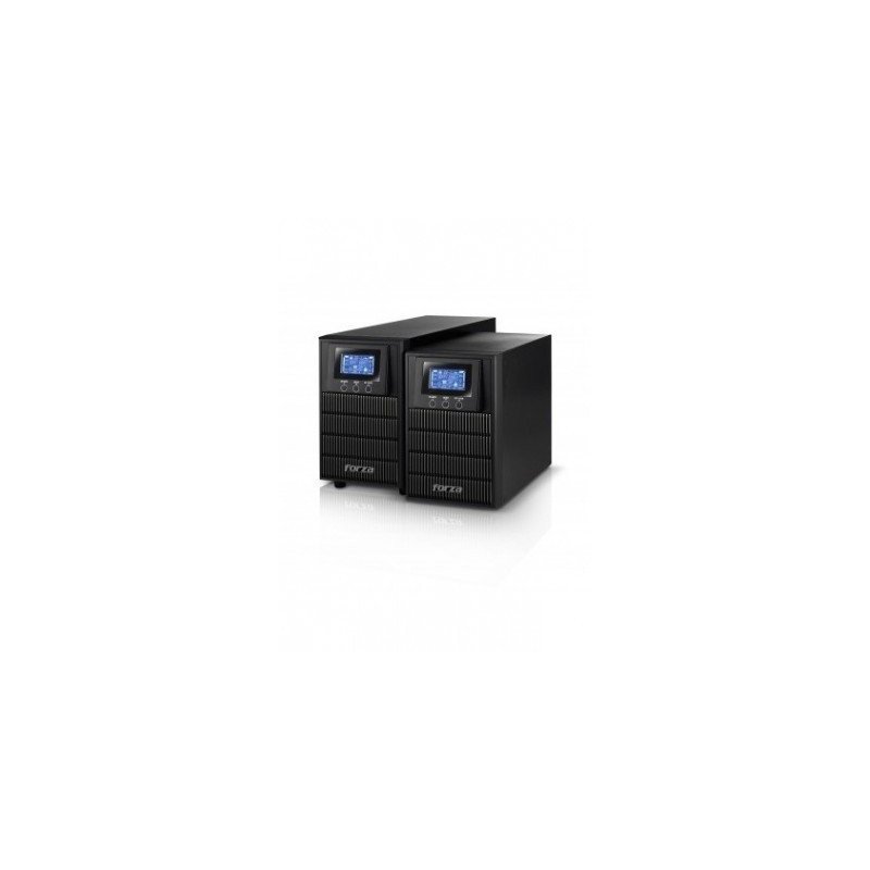 No-Break Forza - 1000 VA, 800 W, Negro, Oficina
