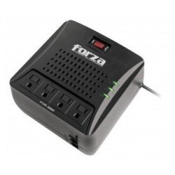 Regulador Forza - Negro, Hogar y Oficina, 3000 VA, 1500 W