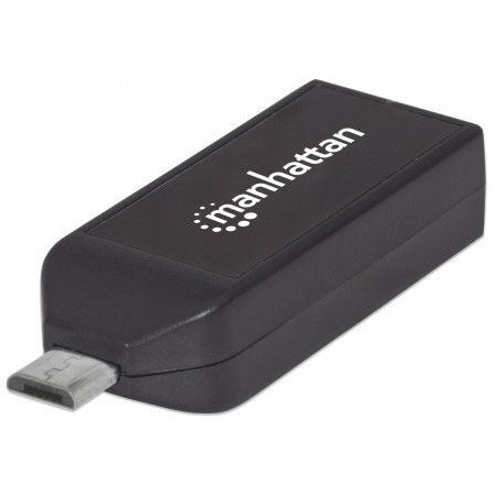 Adaptador Manhattan OTG, micro USB 2.0 a USB 2.0, para Smartphones y tablet Android 3.1 y posteriores