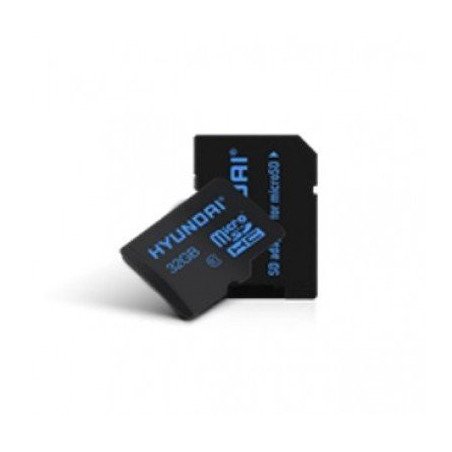 Memoria Micro SD Hyundai SDC32GU1 - 32 GB, Negro, Clase 10