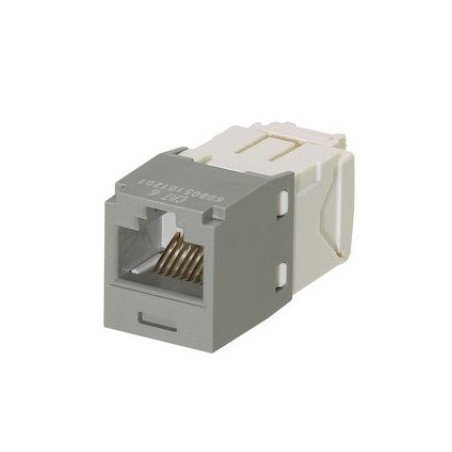 Jack modulo universal categoria 6 minicom Panduit CJ688TGIG - Gris