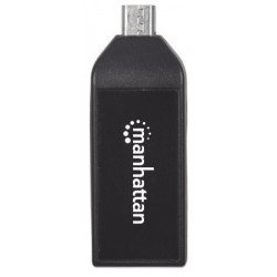 Adaptador Manhattan OTG, micro USB 2.0 a USB 2.0, para Smartphones y tablet Android 3.1 y posteriores
