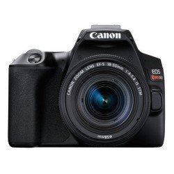 Cámara Canon EOS Rebel SL3 con lente EF-s 18-55mm IS STM 24.1 MP, LCD 3 plg. táctil, WiFi, bluetooth