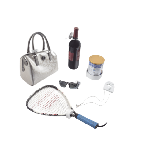 Kit de Arcos EAS para Protección de Ropa, Botellas, con Accesorios RX,