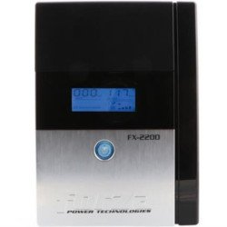 No-Break Forza - 2200 VA, 1200 W, Gris, Hogar y Oficina