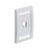 Placa Ejecutiva Panduit CFPE1IWY - Color blanco