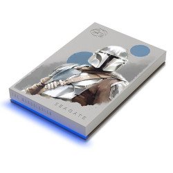 Disco duro ext. Seagate Firecuda edición especial Star Wars Mandalorian drive 2TB 2.5 USB 3.2 LED RGB PC, Mac, Xbox, PlayStation