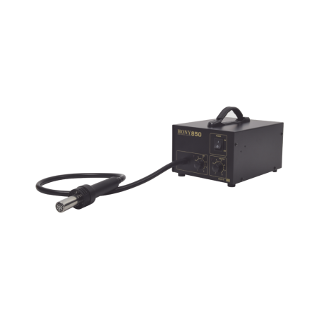 Estación para soldar SMD de 20W con 4 boquillas.