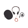 Jabra Evolve 40 Duo con Conexión USB / 3.5 mm, indicador de ocupado y cancelación de ruido pasiva (6399-823-109)
