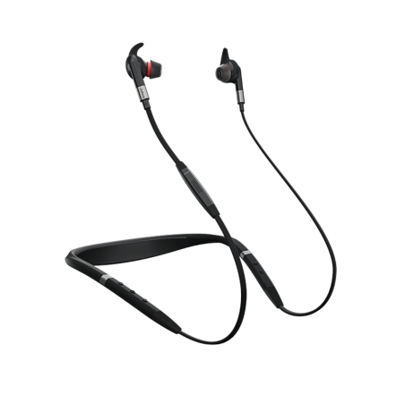 Jabra Evolve 75e inalámbrica con cancelación de ruido activa ANC y luz de ocupado integrada