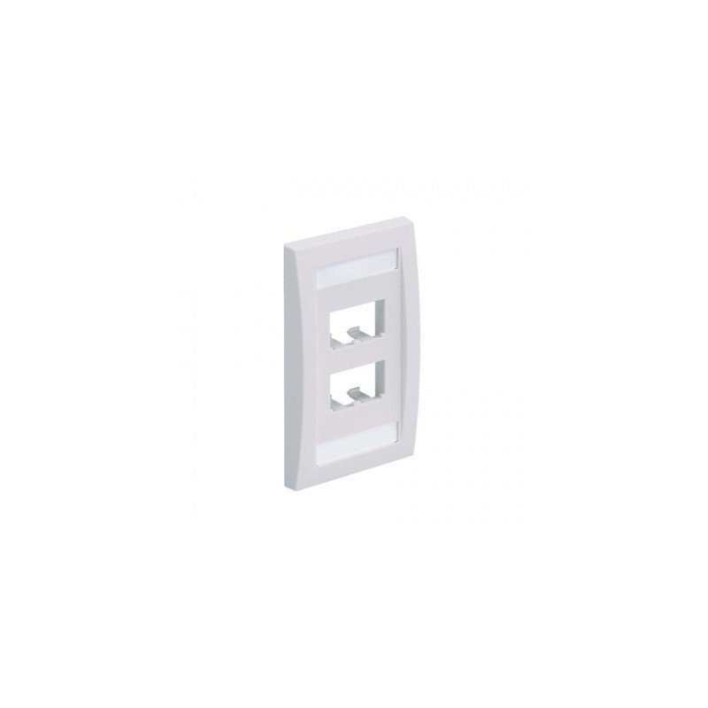 Placa Ejecutiva Panduit CFPE4WHY - Color blanco