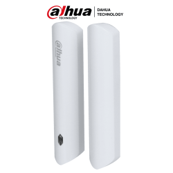 Contacto Magnético Inalámbrico Interior, 1 Entrada de Contacto Seco, LED Indicador, Alarma de Batería Baja, Detección de Intensi