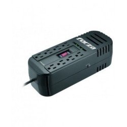 Regulador Forza - Negro, Hogar y Oficina, 2200 VA, 1100 W
