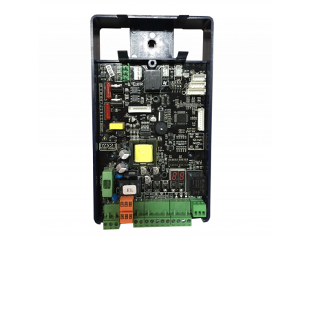 Panel de control para barrera, lógica digital de control, contactos up