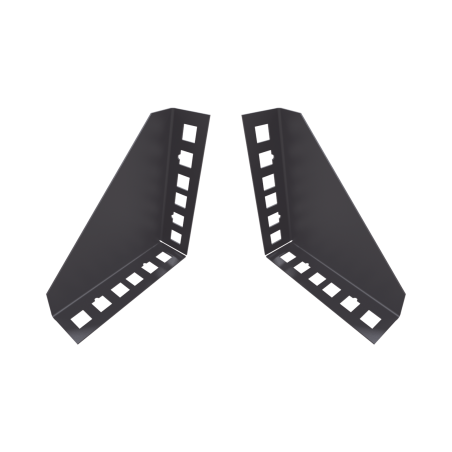 Rack Adaptador de 19" 1U para Instalación de Equipo en Superficie Plan