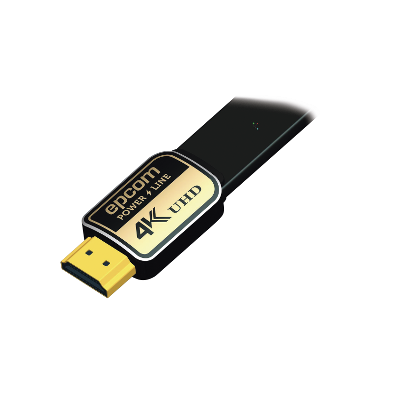 Cable HDMI versión 2.0 Plano de 1.8M (5.90 ft) optimizado para resoluc Cable HDMI versión 2.0 Plano de 1.8M (5.90 ft) optimizado para resoluc