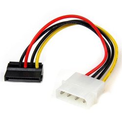 Cable de alimentación StarTech.com - Macho/hembra, 0, 1525 m, SATA, Mu