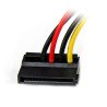 Cable de alimentación StarTech.com - Macho/hembra, 0, 1525 m, SATA, Mu