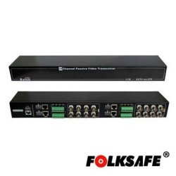 FOLKSAFE FS-HDP4616Transceptor HD hub pasivo de 16 canales Folksafe FS