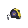 Flexómetro anti impacto de 5 metros, cinta ancha con botón de freno.