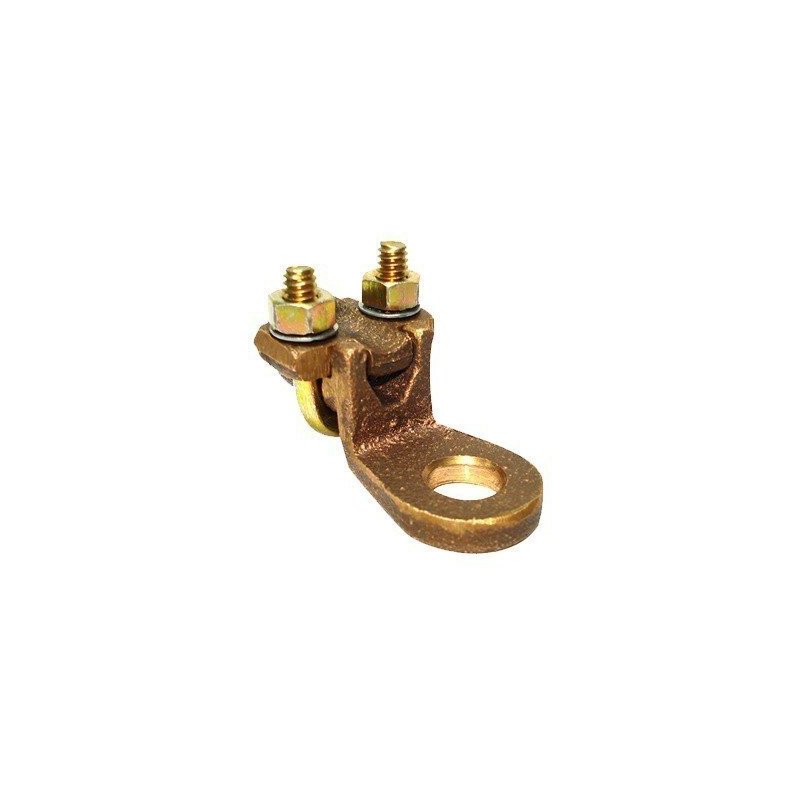 Conector Antivandálico de Bornes de 1/2" a Cable de Calibre 1/0 (cero) a 250 KCM.