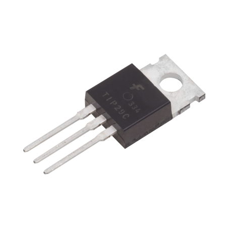 Transistor de Potencia NPN de Silicón, 100 Vce, 1 Amp. 30 Watt, TO-220