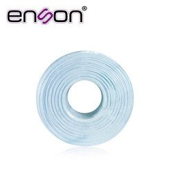 Cable UTP siamés exterior Enson 52101W250 250mts blanca 4h