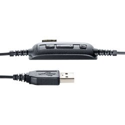 Jabra UC Voice 250 Auricular ligero y portátil, con brazo articulado flexible, certificado Microsoft Skype Empresarial, conexión