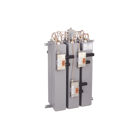 Combinador 148-174 MHz, para 5 Canales, 125 Watt, 200 KHz (min.) de Sep. Tx-Tx, 2 Aisladores, N Hembra.