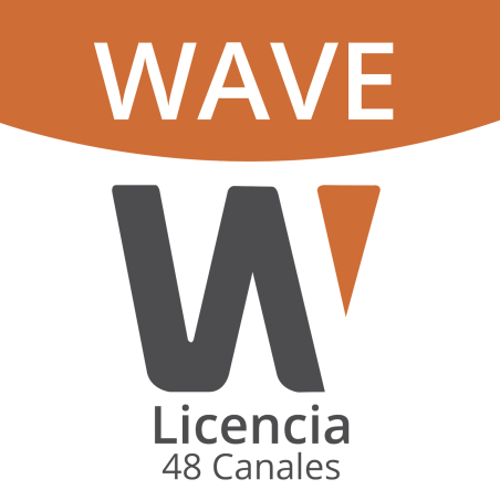 Licencia de 48 Canales de Grabación Wisenet Wave Profesional
